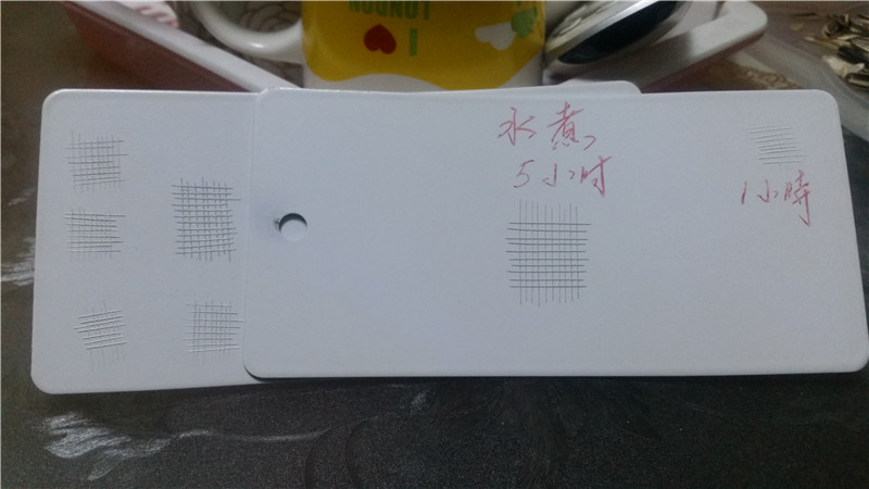 22鋁合(he)金無鉻鈍化水(shui)煮試驗