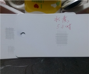 鋁合金無(wu)鉻鈍化水(shuǐ)煮試驗